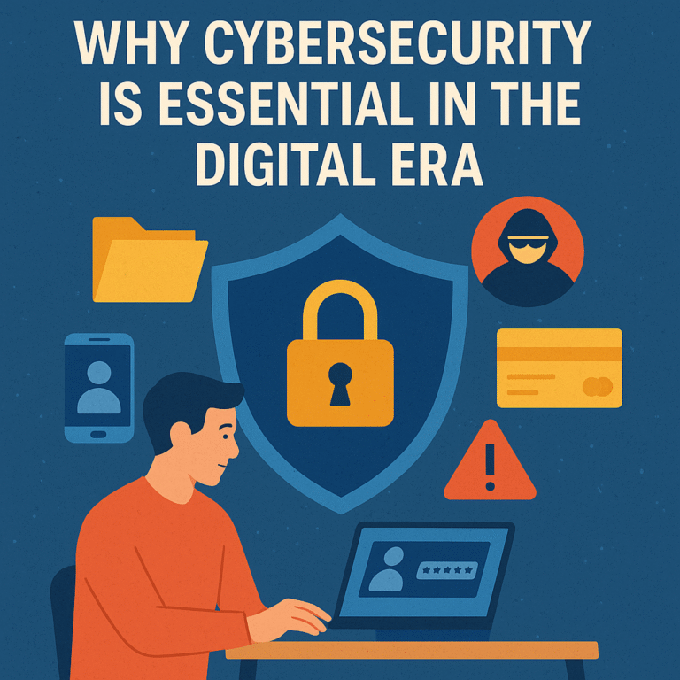 Why Cybersecurity Is Essential in the Digital Era where our lives are made up of digital assets